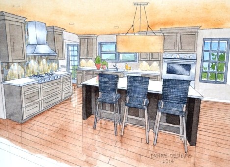 Kitchen Rendering 2 Danae Designs Kitchen Rendering 2 Danae Designs