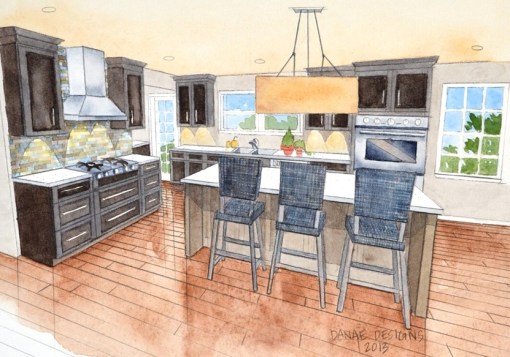 Kitchen Rendering Danae Designs Kitchen Rendering Danae Designs