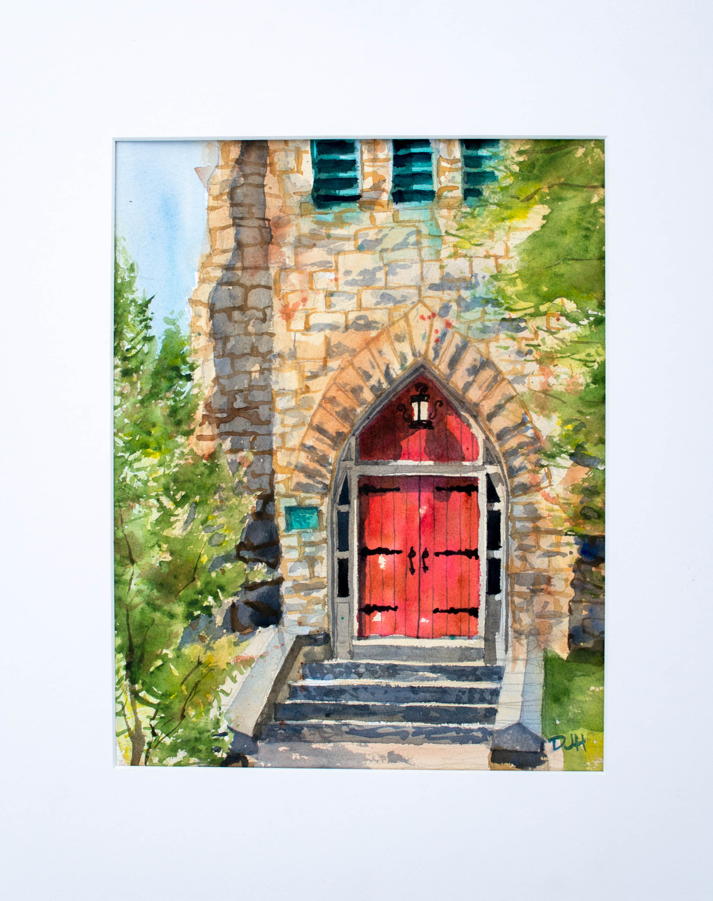 Danae Designs Plein Air Websters Grove Paint Webster 2014