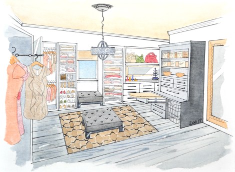 Danae Designs EnV Closets Rendering Danae Designs EnV Closets Rendering